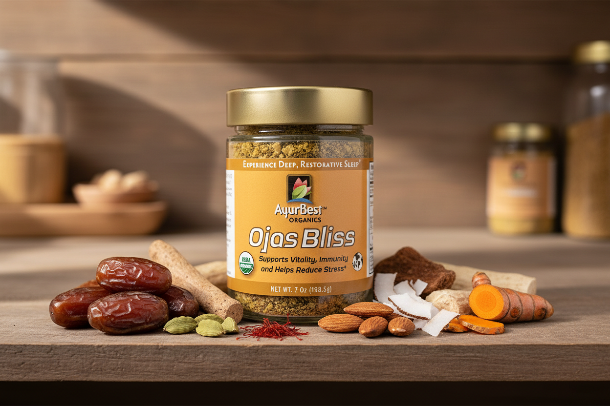Ojas Bliss, Organic with organic ingredients