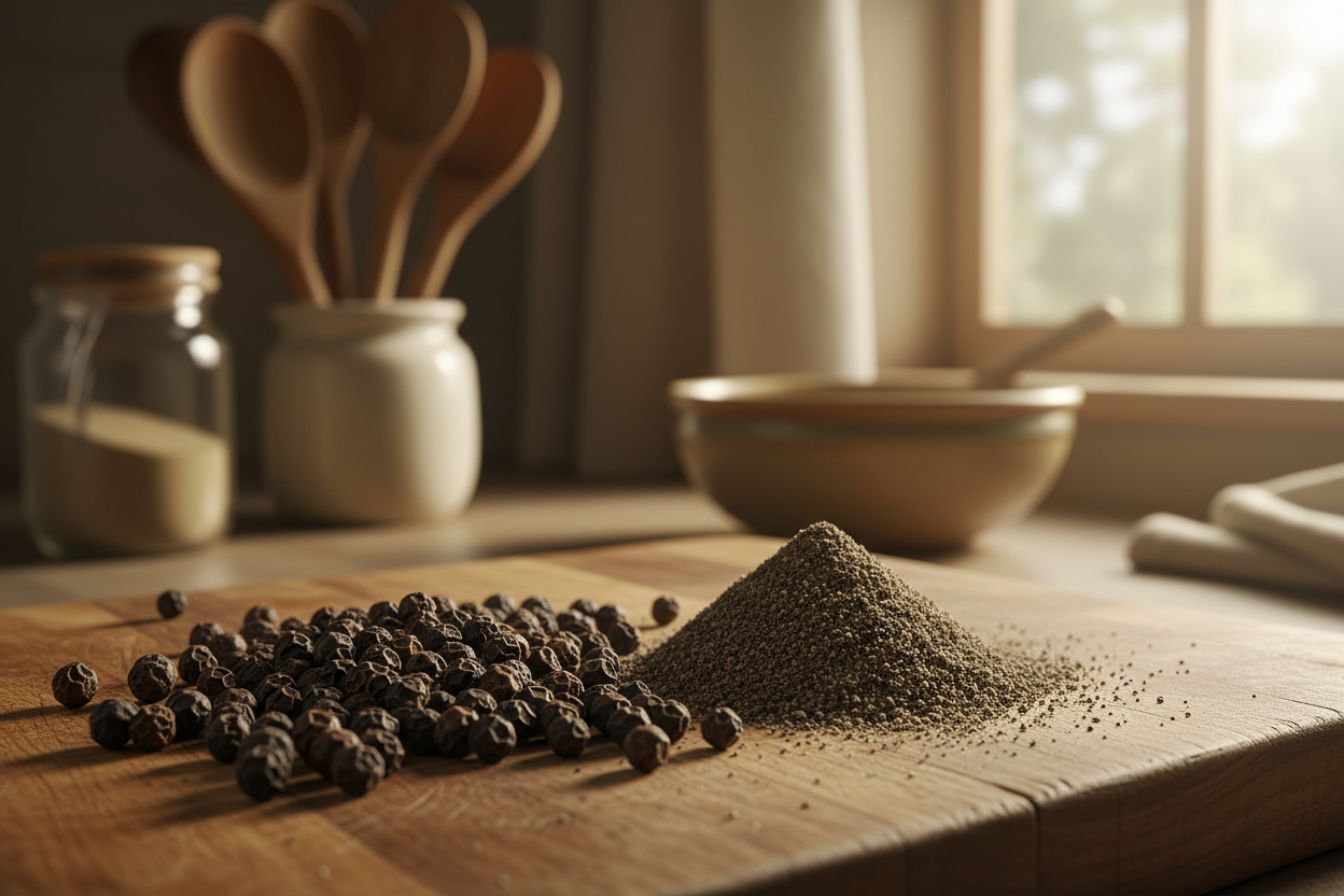 Black Pepper Powder, Organic (Wholesale Herbs)