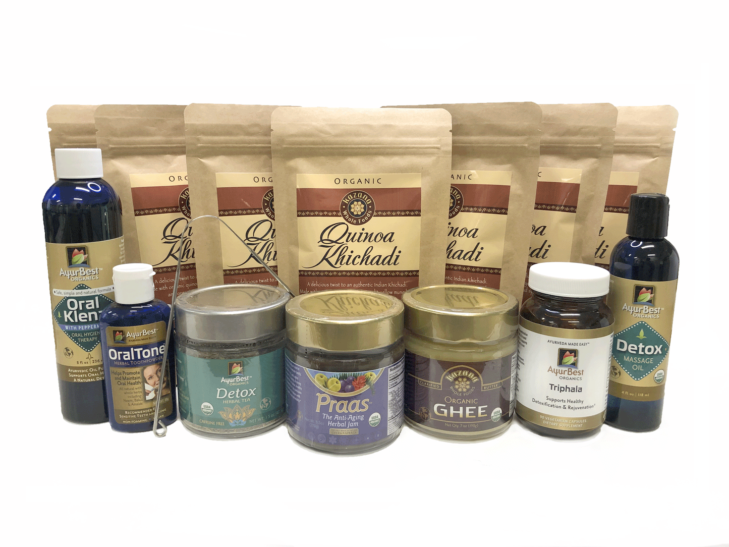 Wholesale Kits - Delux Quinoa SATVIK Ayurvedic Cleanse Kit