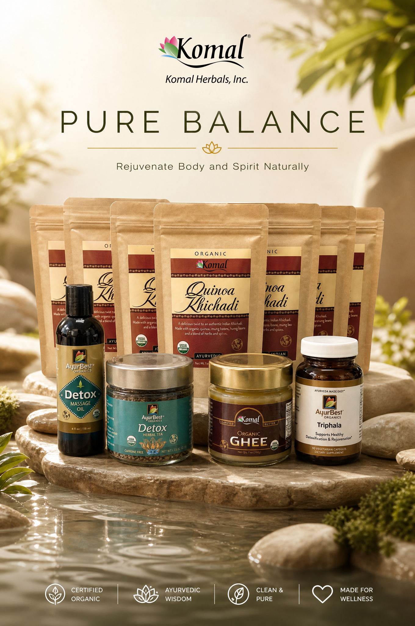 Quinoa SATVIK Ayurvedic Cleanse Kit