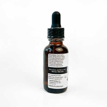 Beard Oil, Organic _Scent Free