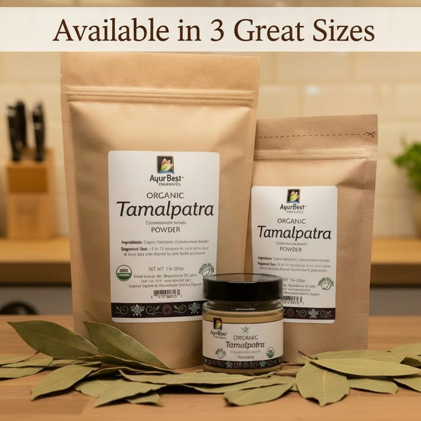 Tamalpatra (Indian Bay Leaf) Powder, Organic (Wholesale Herbs)