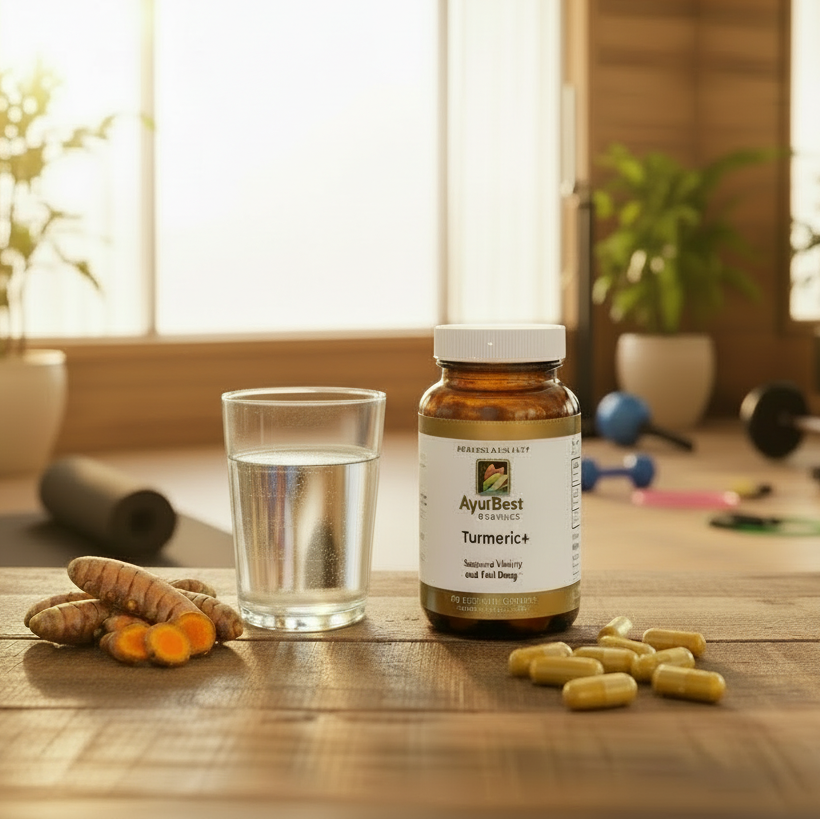 Turmeric + capsules help support healthy inflammation and are great to addition to your routine.