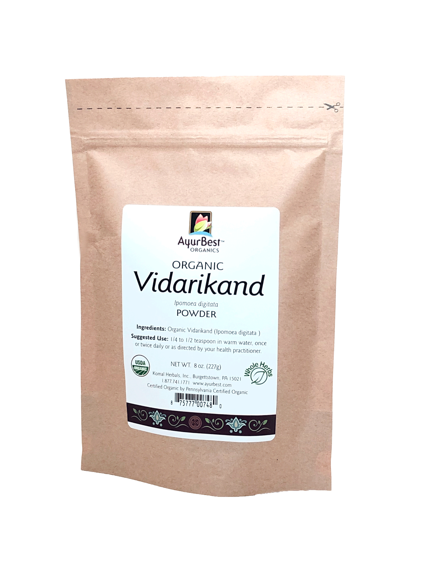 Organic Vidarikand Powder