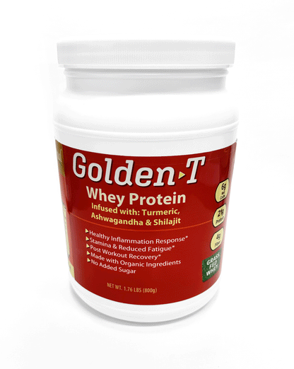 Wholesale - Golden-T Whey Protein, Vanilla - 1.76 lbs (800g)