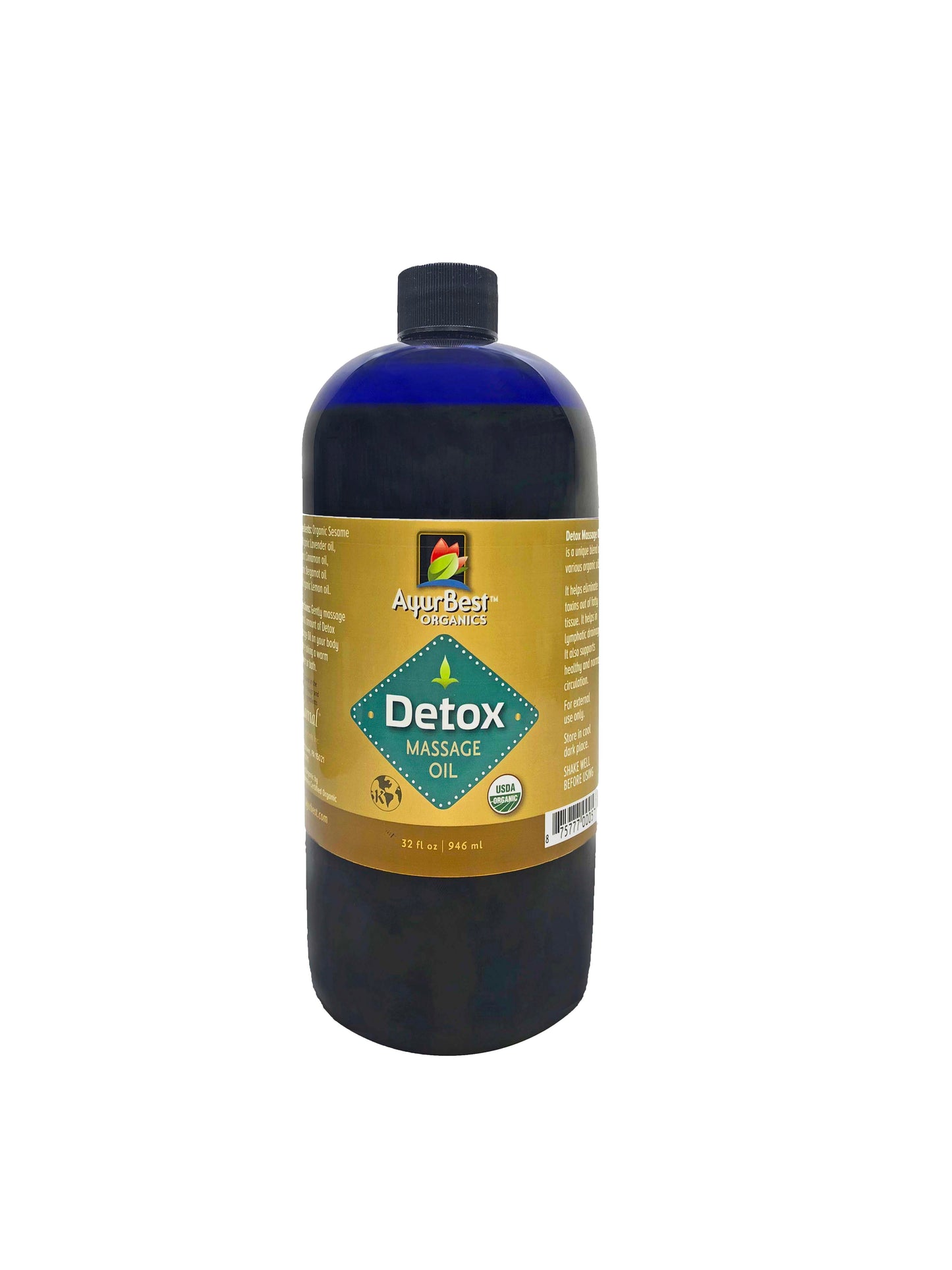 Organic Detox Massage Oil