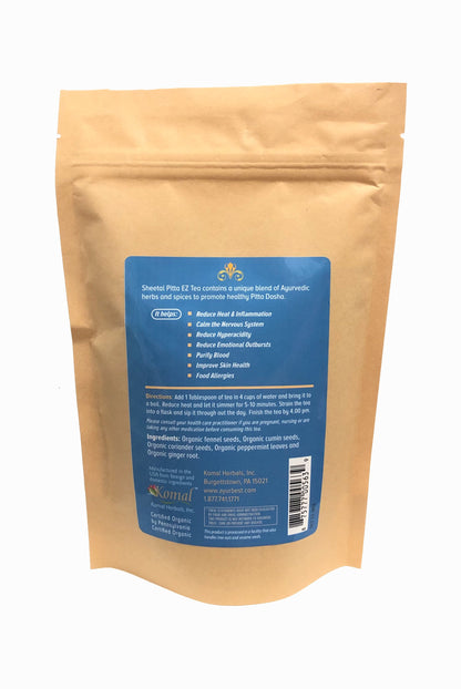 Sheetal Pitta EZ Herbal Tea , Organic (Wholesale)