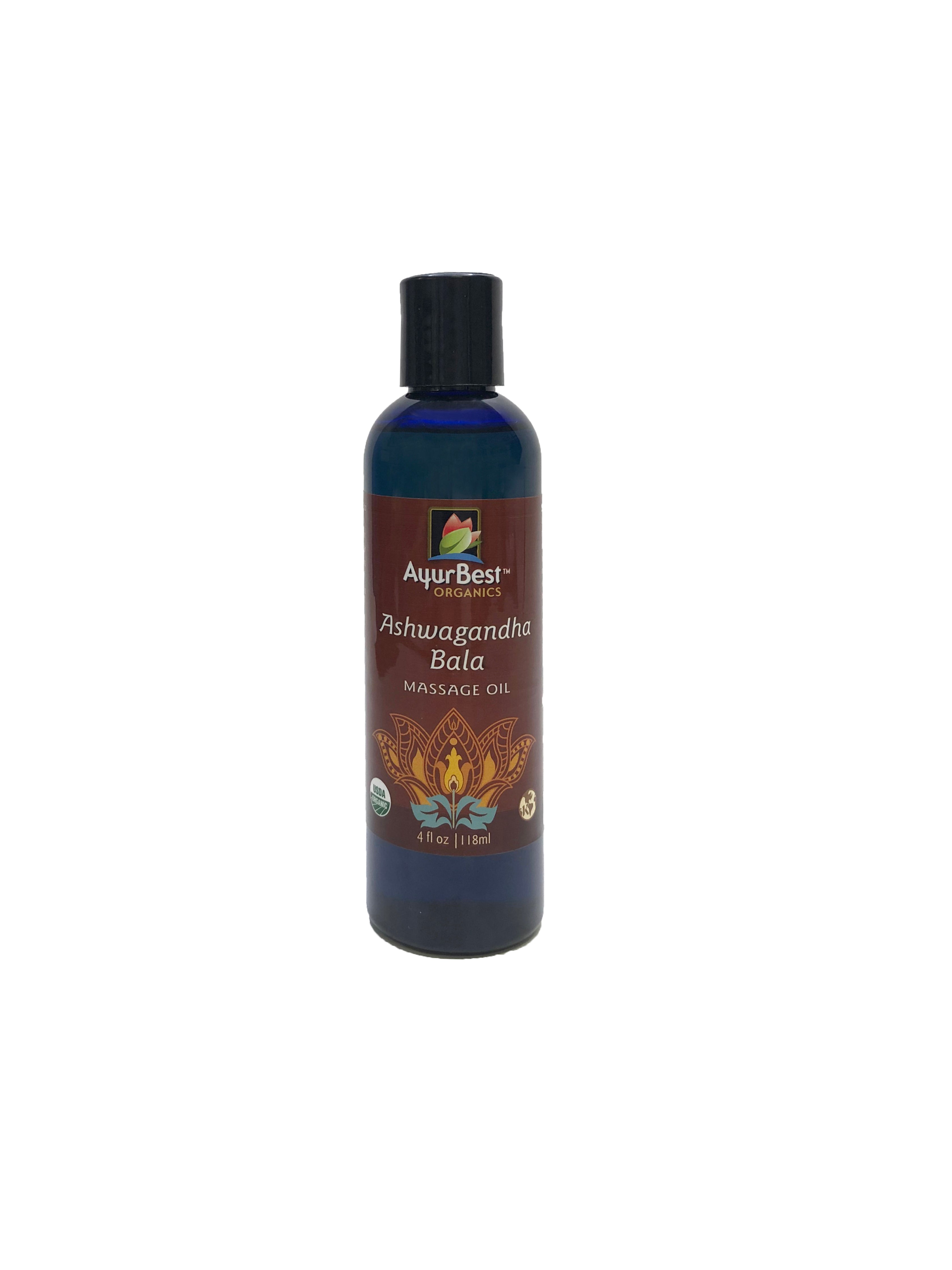 Wholesale Oils - Ashwagandha Bala Massage Oil, Organic – Komal Herbals, Inc