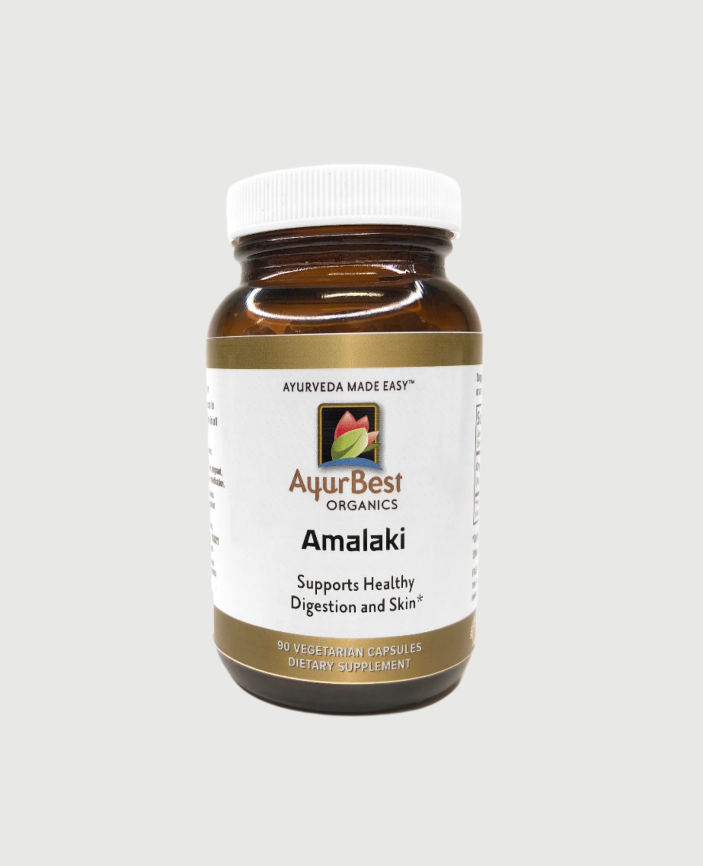 Bottle of Amalaki Supports Healthy Digestion and skin 