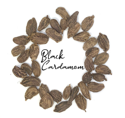 Black Cardamom Whole, Organic