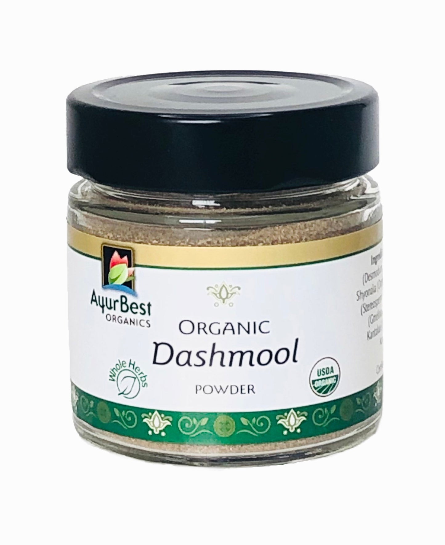 Wholesale Spices & Herbs - Dashmool Powder, Organic 2.8oz(81.5g) Jar