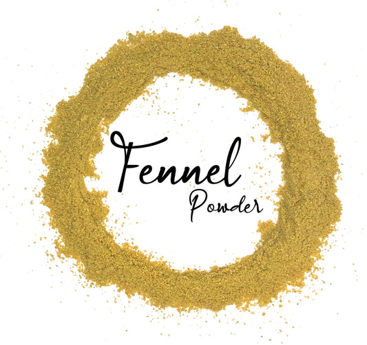 Wholesale Spices & Herbs - Fennel Seed Powder, Organic 8oz(227g) Bag