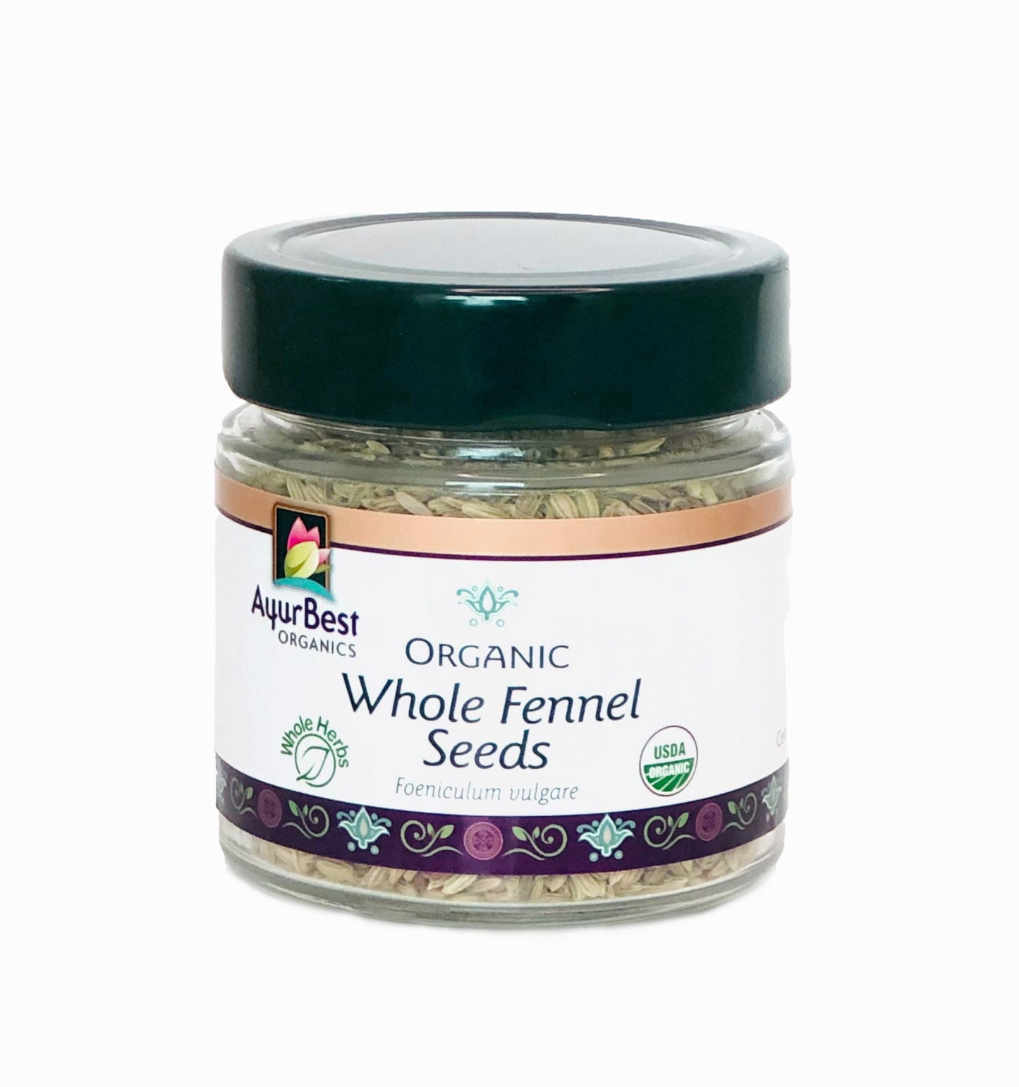 Wholesale Spices & Herbs - Fennel Seed Whole, Organic 3.0oz(85.2g) Jar