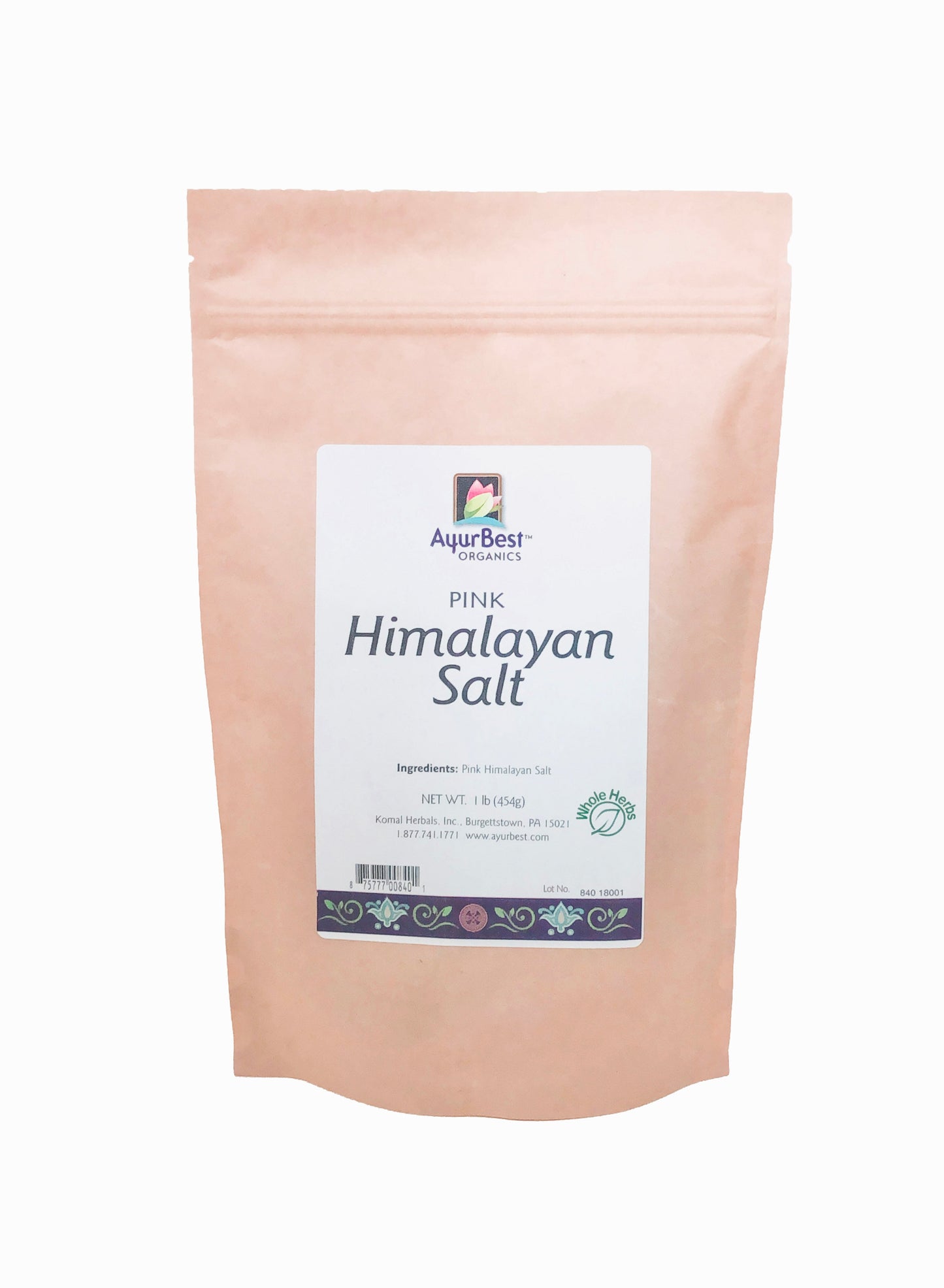 Wholesale Spices & Herbs - Pink Himalayan Salt, Fine Ground 1 lb (454g) Bag