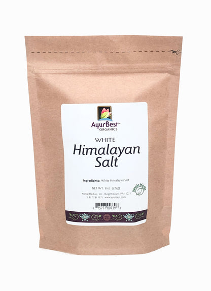 Wholesale Spices & Herbs - White Himalayan Salt, Fine Ground 8oz (227g) Bag