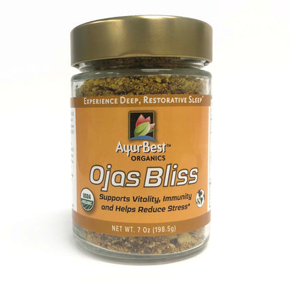 Organic Ojas Bliss helps you experience deep restorative sleep.