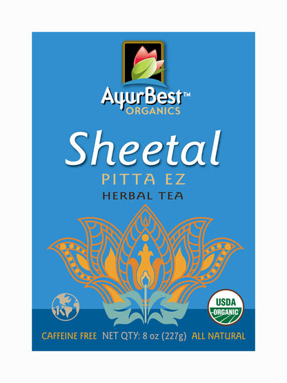 Sheetal Pitta EZ Herbal Tea , Organic (Wholesale)