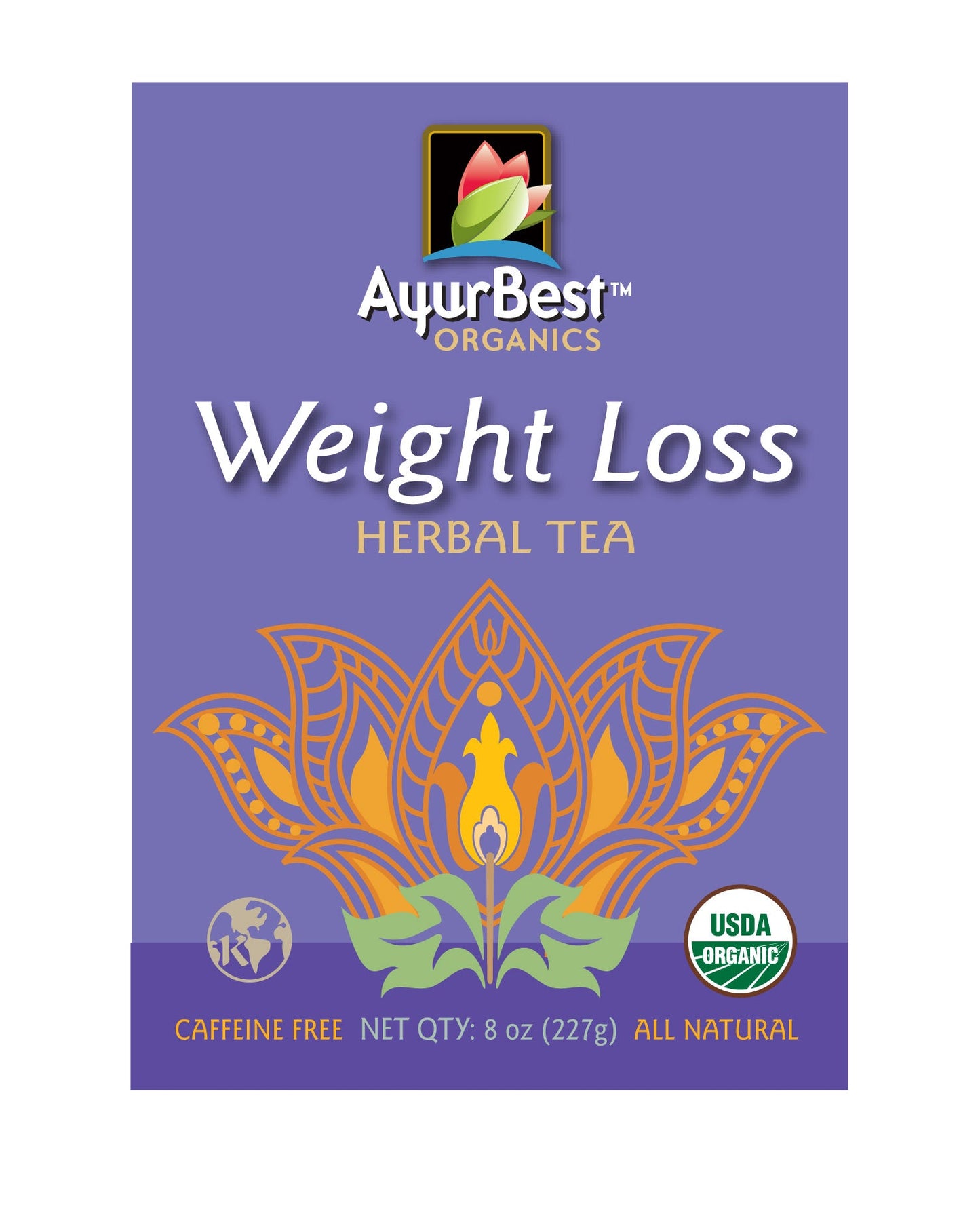 Wholesale Herbal Teas - Weight Loss Herbal Tea, Organic 8oz (227g)