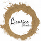 Wholesale Spices & Herbs - Licorice Powder, Organic 8oz (227g) Bag