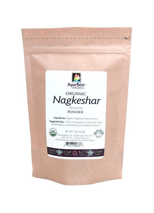 Wholesale Spices & Herbs - Nagkeshar Powder, Organic 8oz (227g) Bag