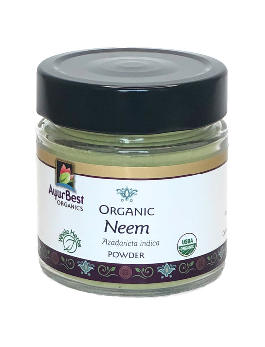 Wholesale Spices & Herbs - Neem Powder, Organic 2.8oz (79.8g) Jar