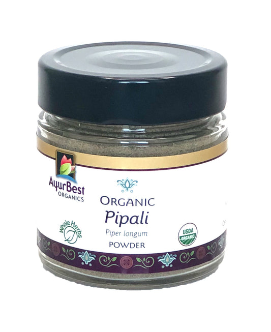 Wholesale Spices & Herbs - Pipali Powder, Organic 4.8oz (137.3g) Jar