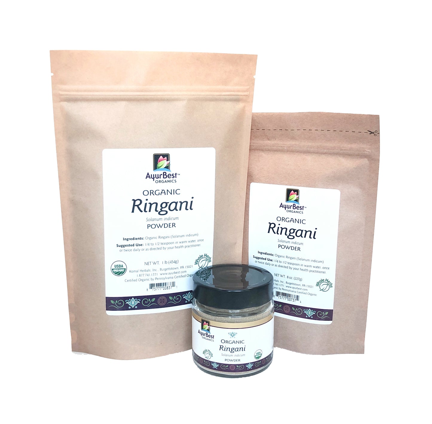 Wholesale Spices & Herbs - Ringani Powder, Organic 1lb (454g) Bag