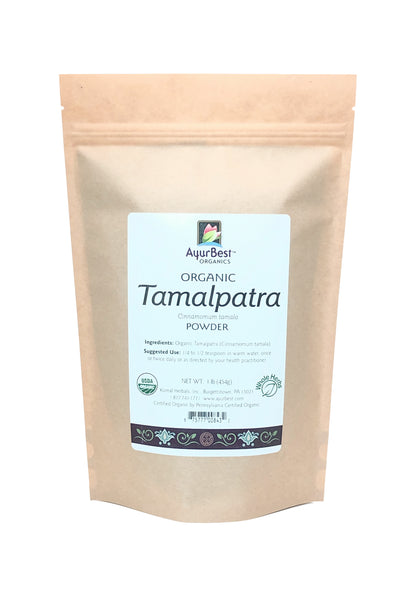 Tamalpatra (Indian Bay Leaf) Powder, Organic.