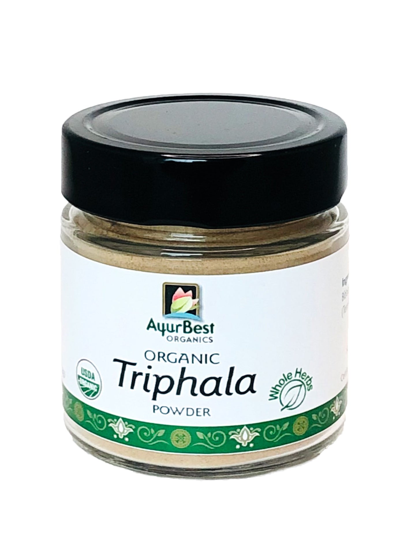 Wholesale Spices & Herbs - Triphala Powder, Organic 5 oz (143g) Jar