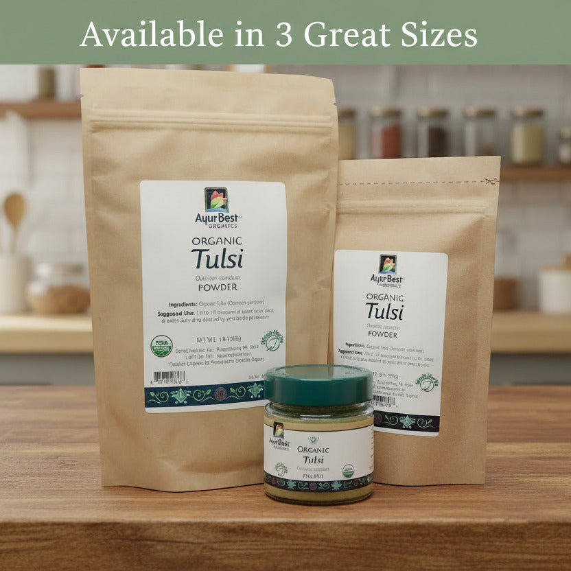 Tulsi Powder, Organic (Wholesale Herbs)