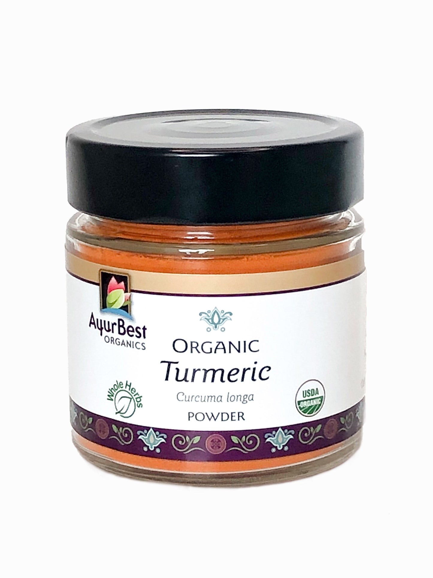 Wholesale Spices & Herbs - Turmeric Powder, Organic 4.8 oz (137.5g) Jar